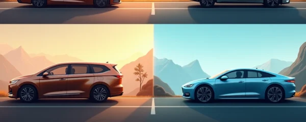 cars designed for comfortable and scenic travel